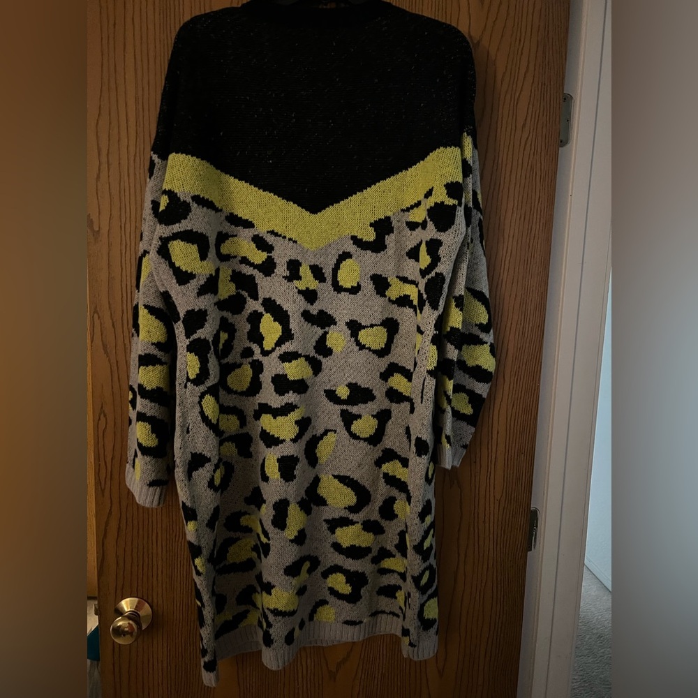 Fashionova Grey combo sweater dress with tags